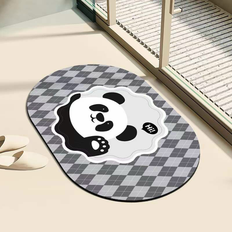 Thảm lau chân, thảm bali đế cao su chống trượt 40x60cm