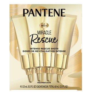Set 4 lọ Tinh chất Phục Hồi tóc chuyên sâu Pantene Intense Rescue Shots15ml*4