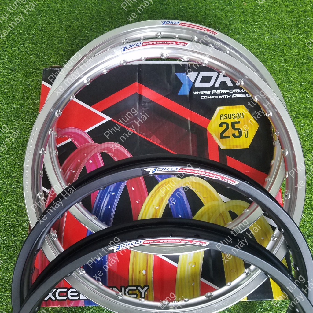 Niềng Yoko thái 1.4/1.4 & 1.4/1.6 lắp các dòng xe honda yamaha Suzuki niềng 17in HTH1151 msp 0004