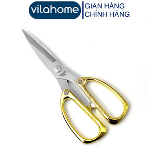 Kéo cắt vilahome, kéo làm bếp chuyên dụng cắt gà, cắt rau lưỡi thép không gỉ sắc bén. kéo sk5-88