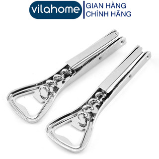 Dụng Cụ Khui Bia, Bật Lắp Chai, Mở Rượu Vang, Sâm Panh, Chất Liệu Thép Không Gỉ An Toàn VilaHome HBD
