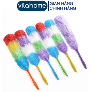 Chổi Quét Bụi Lông Mềm Vilahome, Chổi Phủi Bụi Lông Mềm Nhiều Màu Cầm Tay Nhỏ Gọn Tiện Lợi