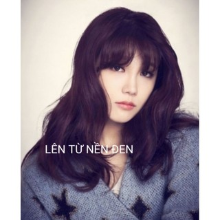 NÂU TÍM ( Tím trà ) tặng kèm oxy trợ dưỡng + găng tay