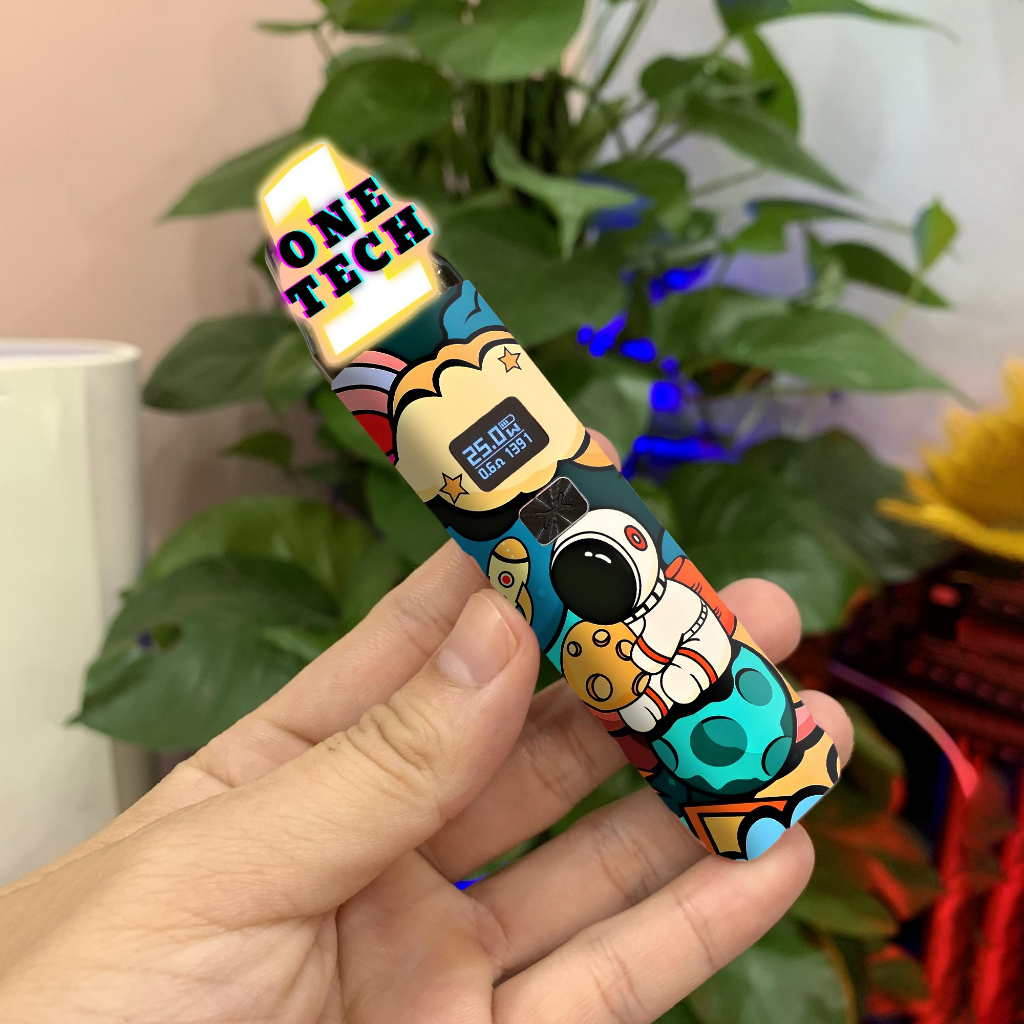 Miếng dán Skin cho Xlim V2 Phi Hành Gia kim tuyến, Skin rill X, SE, Favostix, Feelin, Gotex, Ursa Nano, Origin, Wenax