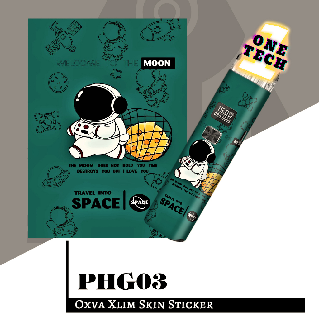 Miếng dán Skin cho Xlim V2 Phi Hành Gia kim tuyến, Skin rill X, SE, Favostix, Feelin, Gotex, Ursa Nano, Origin, Wenax