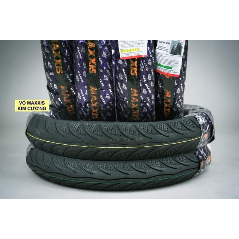 Vỏ lốp xe Vision Air Blade Maxxis 3D kim cương không dùng ruột