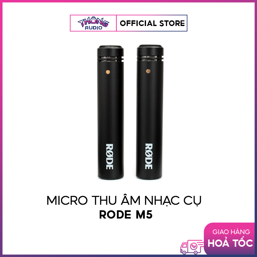 Micro thu âm nhạc cụ Rode M5 (cặp)