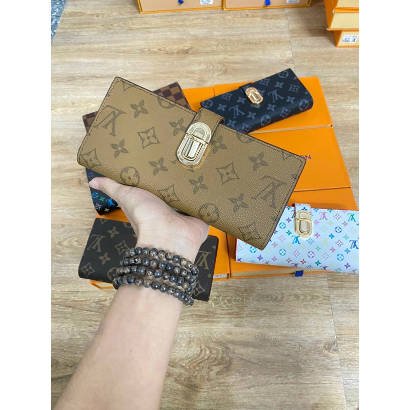 Ví cầm tay có hộp thời trang sang chảnh Rosabeli