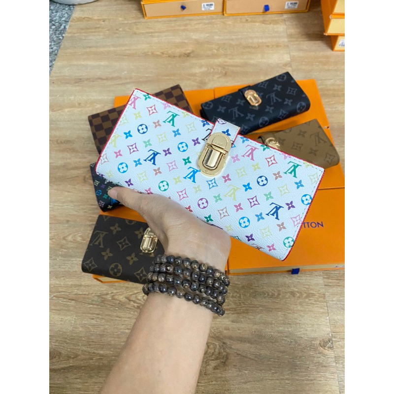 Ví cầm tay có hộp thời trang sang chảnh Rosabeli