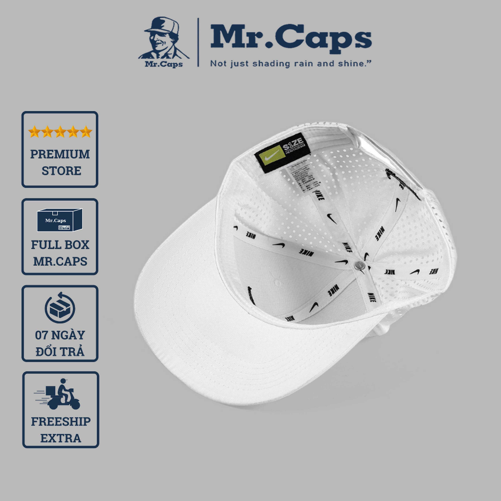 Mũ lưỡi trai lưới Ni.ke chính hãng - Nón kết lưới form unisex phong cách ullzang cao cấp nam nữ Mrcap Store NK02