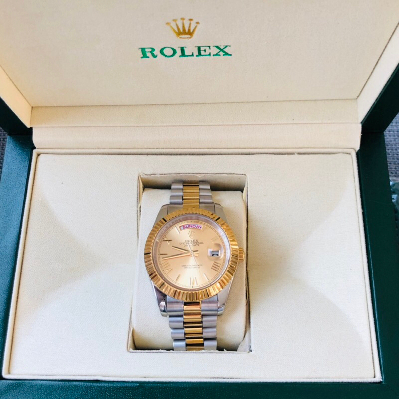 Đồng hồ nam Rolex Day-Date máy cơ Automatic , chống nước 100m