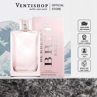 | 𝐕𝐄𝐍𝐓𝐈𝐒𝐇𝐎𝐏.𝟔𝟖 | nước hoa nữ burberry brit sheer eau de toilette 100ml