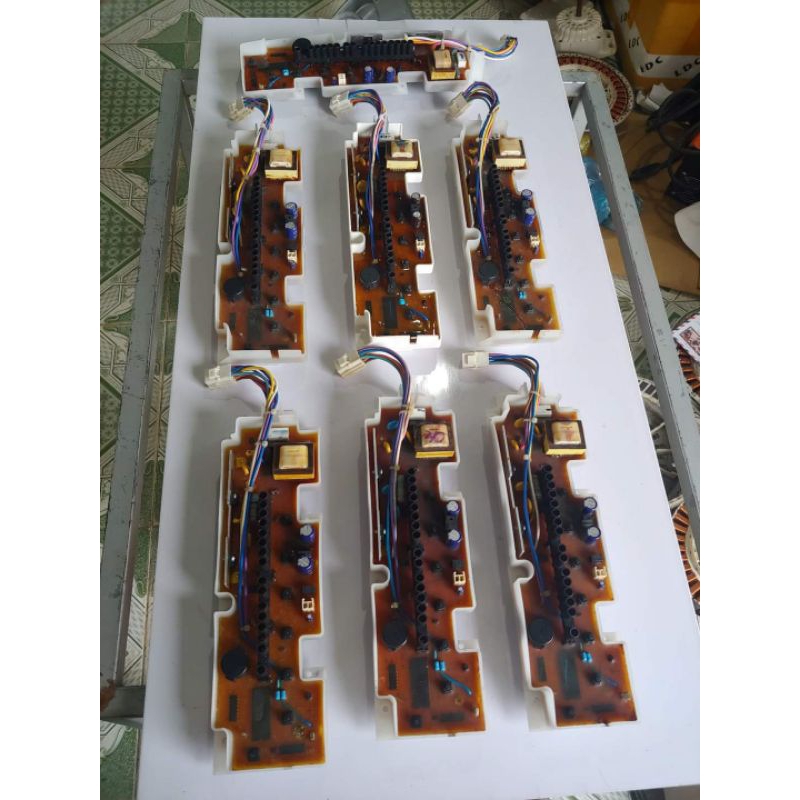 Bo mạch máy giặt Sanyo 65s1t, 65s2t, 68s1t, 68s2t, 70s1t, 70s2t, 68s2, 70x1t tháo máy
