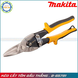 Kéo cắt tôn mũi thẳng makita b-65791 made in taiwan