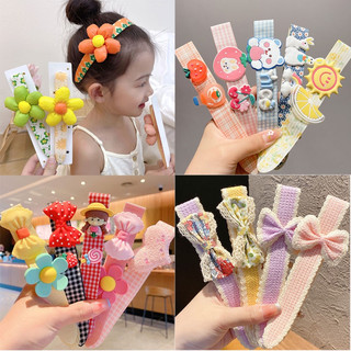 Băng Đô Dán Tóc Mái Cho Bé Phong Cách Hàn Quốc Dễ Thương