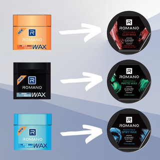 Wax tạo kiểu tóc Romano 68g