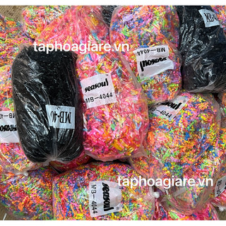 Sỉ 1 kg Chun nịt đen, nhiều màu buộc tóc siêu dai siêu bền