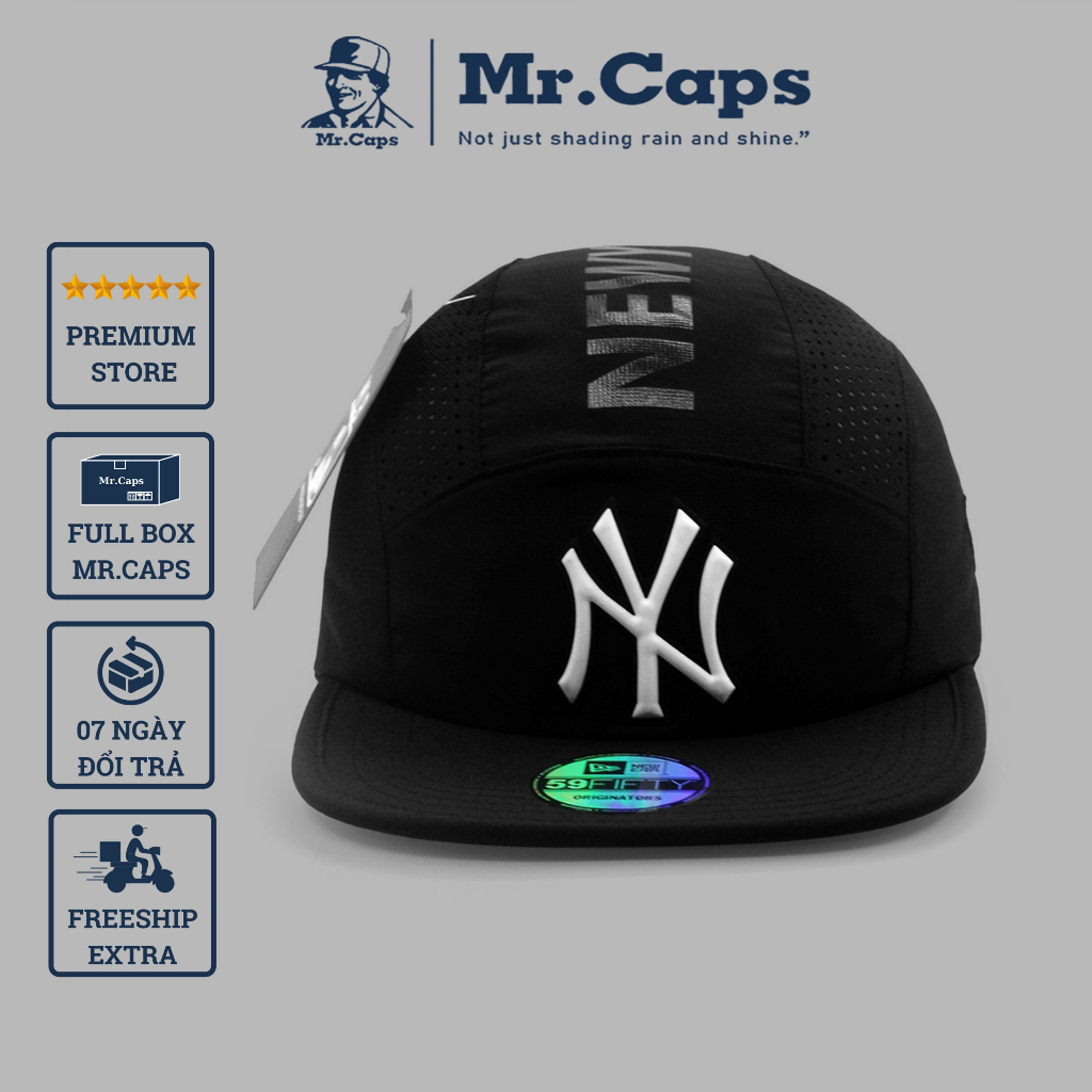 Nón snapback NY xuất khẩu - Mũ hiphop M.L.B thời trang cao cấp ullzang form unisex dành cho cả nam và nữ của Mrcaps