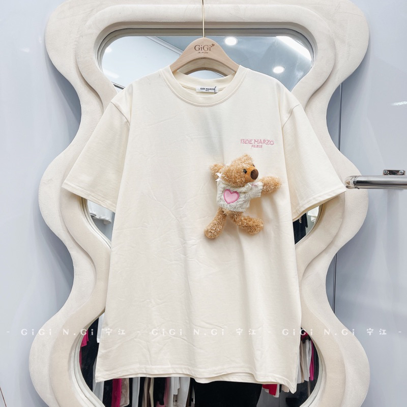 Áo Phông Gấu Marzo Tim Hot Hit