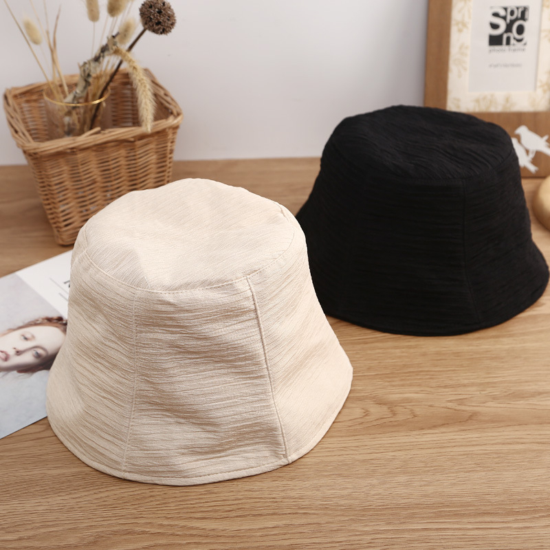 Nón bucket cao cấp  100% Cotton chống nắng, siêu nhẹ, mũ bucket vải xô thoáng mát Hotrend