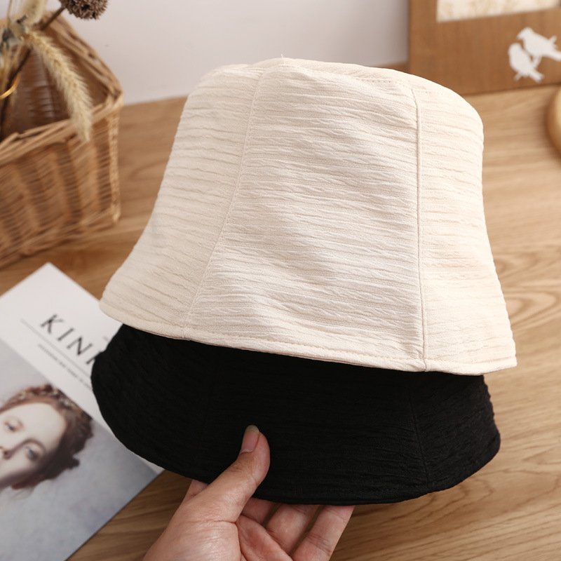 Nón bucket cao cấp  100% Cotton chống nắng, siêu nhẹ, mũ bucket vải xô thoáng mát Hotrend