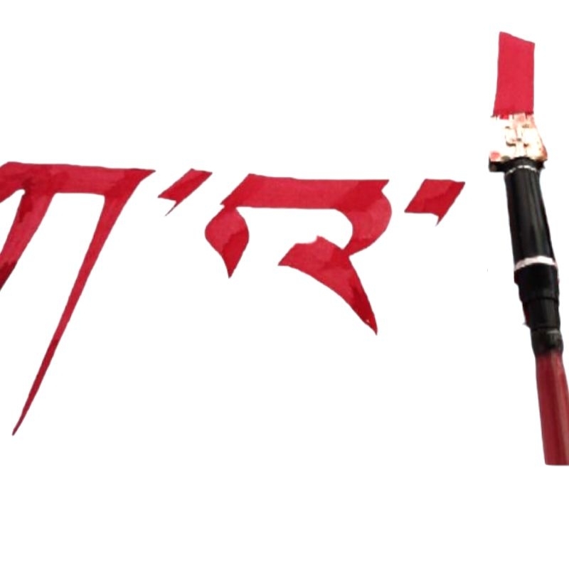 Bút đầu dẹp bơm mực, viết chữ gothic, tạng, phạn...