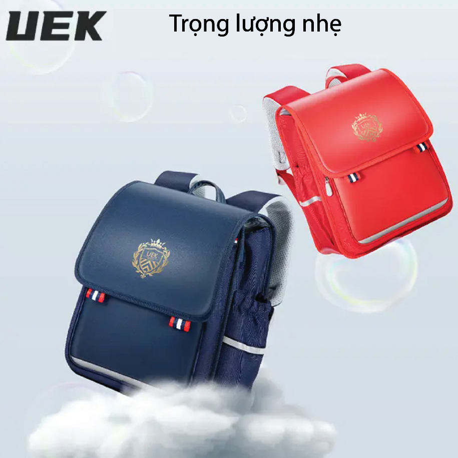 Cặp Sách Balo UEK Da Tặng Hộp Bút Da