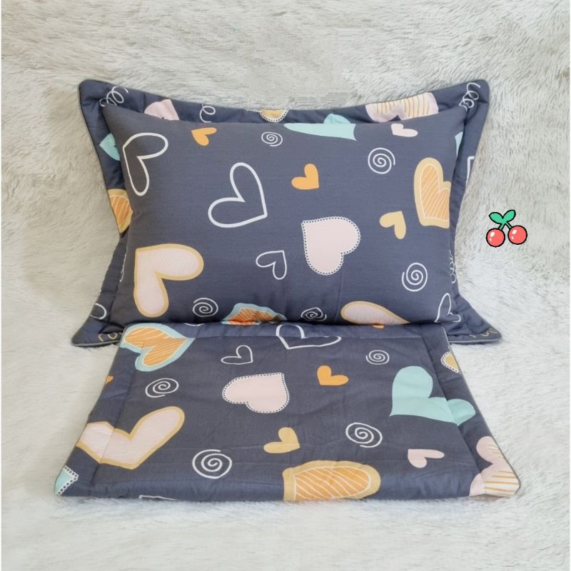 Vỏ gối ôm hoặc 2 vỏ gối đầu cotton lót bông 100% loại dày