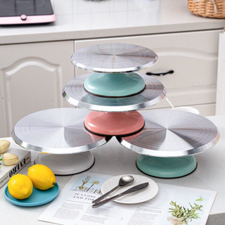 bàn xoay inox mặt 30 xoay trưng bày sản phẩm ,làm bánh kem