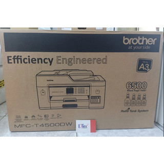 Máy in phun màu đa năng brother mfc-t4500dw - hàng chính hãng