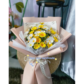 hoa cúc hoa mi (đầu bông) 50 bông