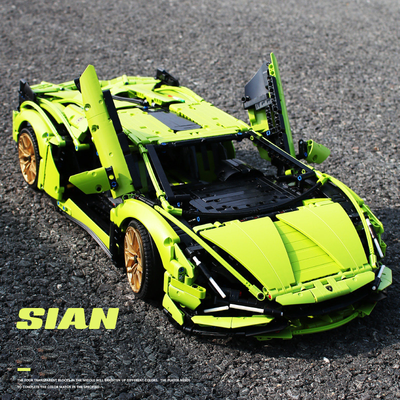 Đồ Chơi Lắp Ráp Lêgo Mô Hình Điều Khiển Từ Xa RC Siêu Xe Lamborghini Và Bugatti
