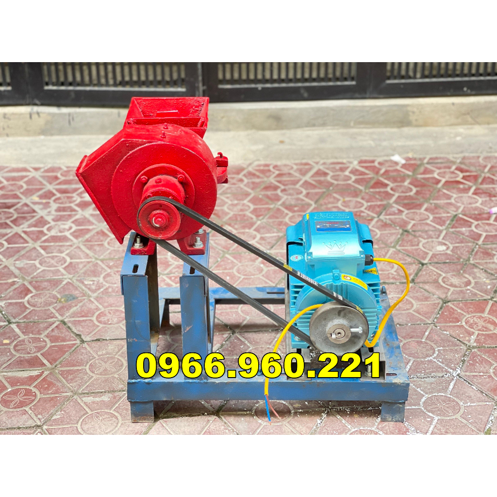 Cối Nghiền Đầu Đỏ xay bột khô công suất 3000W,xay nguyên liệu dạng cứng, dạng hạt như đỗ tương, hạt đỗ, hạt bắp,....