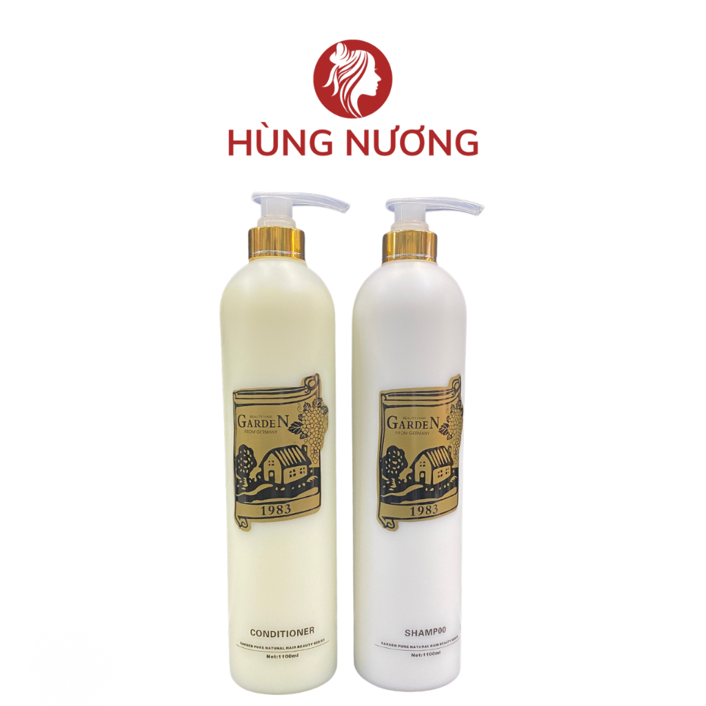 Dầu Gội Garden lưu hương nước hoa, mượt tóc,Combo Dầu Gội, Dầu Xả ngăn rụng tóc