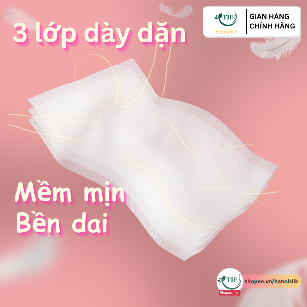 Giấy Ăn Rút Hà Nội Silk 150 Tờ x 3 Lớp Giá Mềm, Khăn Giấy 100% Gỗ Tự Nhiên Mềm Mại Bền Dai An Toàn Cho Bé