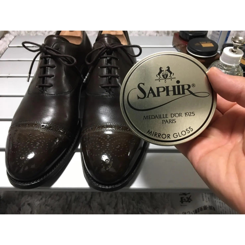 Saphir MDO Mirror Gloss Sáp đánh giày siêu bóng 75ml