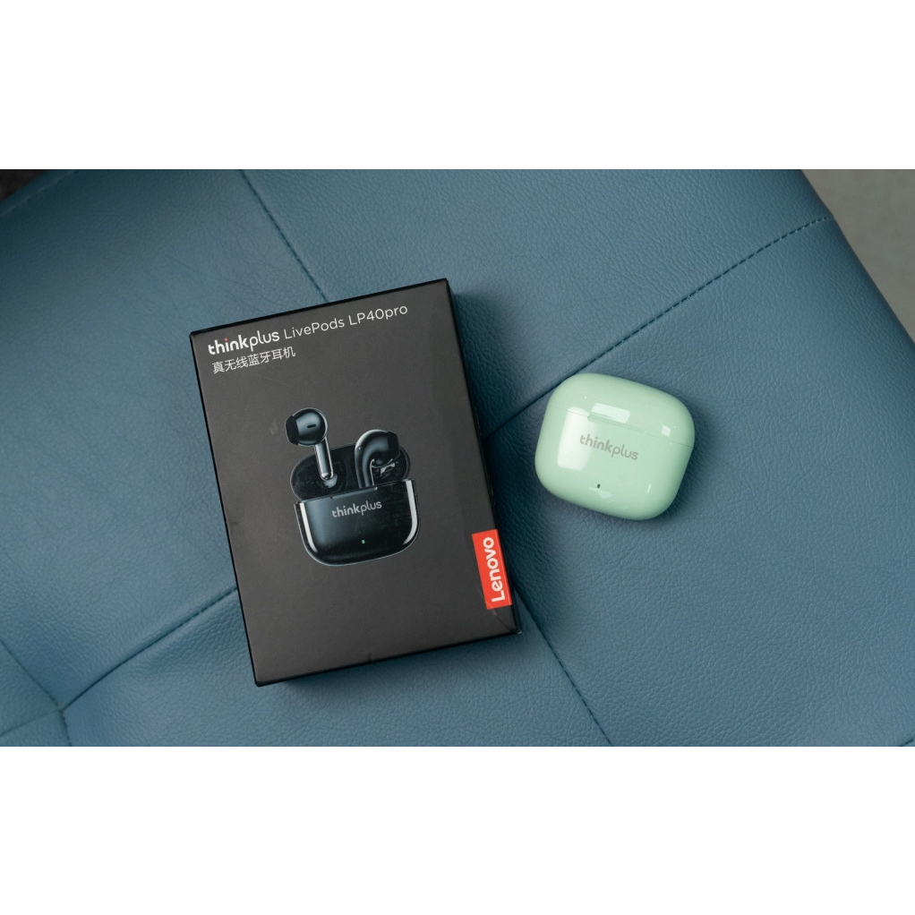 Tai Nghe Bluetooth Lenovo LP40 Pro Bản Mới 2022 Không Dây Bluetooth 5.1 Chống Thấm Nước IPX5 Chống Ồn TWS Pin Dùng 25h