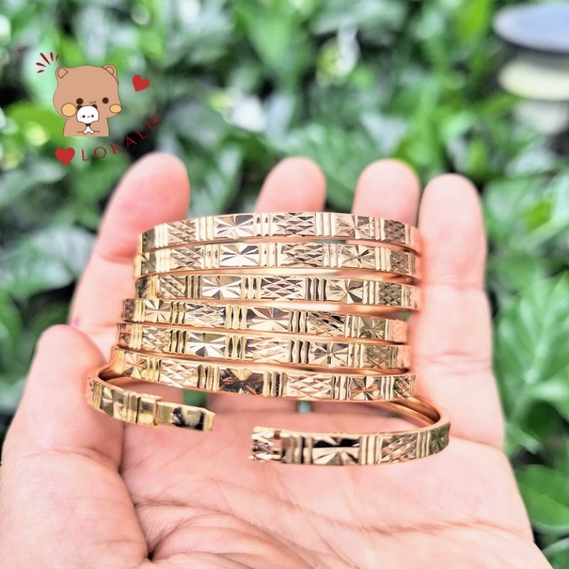 (Freeship) Bộ Ximen Nữ 07 Chiếc Khóa Lưỡi Gà Mạ Vàng 18k Sáng Như Vàng - Đeo Cả Năm Không Phai Lokalo 7.4.23