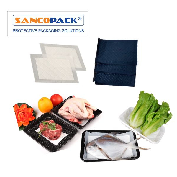 SET 50 Miếng Thấm Hút Nước Thừa của Thực Phẩm SUPER SOACKER PADS 9x13 cm