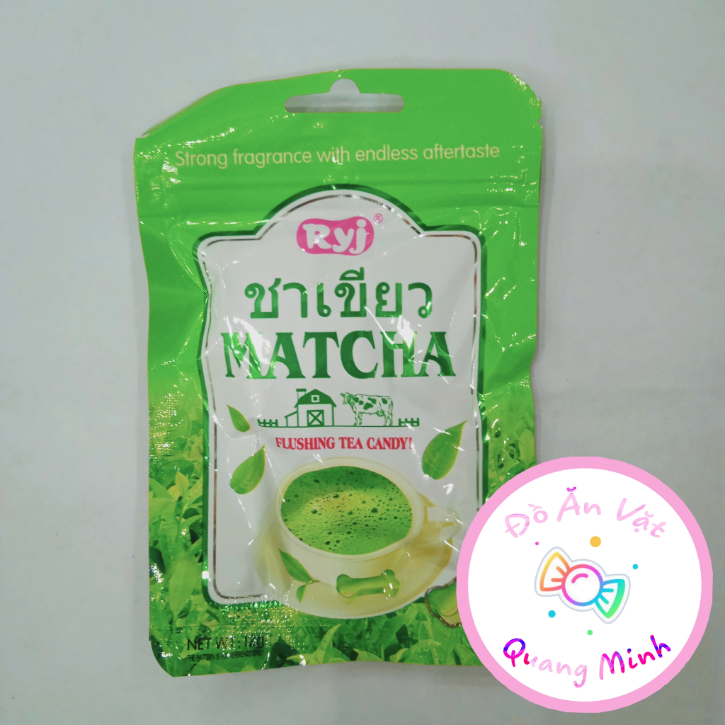 Bán sỉ kẹo Matcha Thái Lan bịch 30 gói thơm ngon,đồ ăn vặt thái lan, đồ ăn vặt cổng trường hot nhất