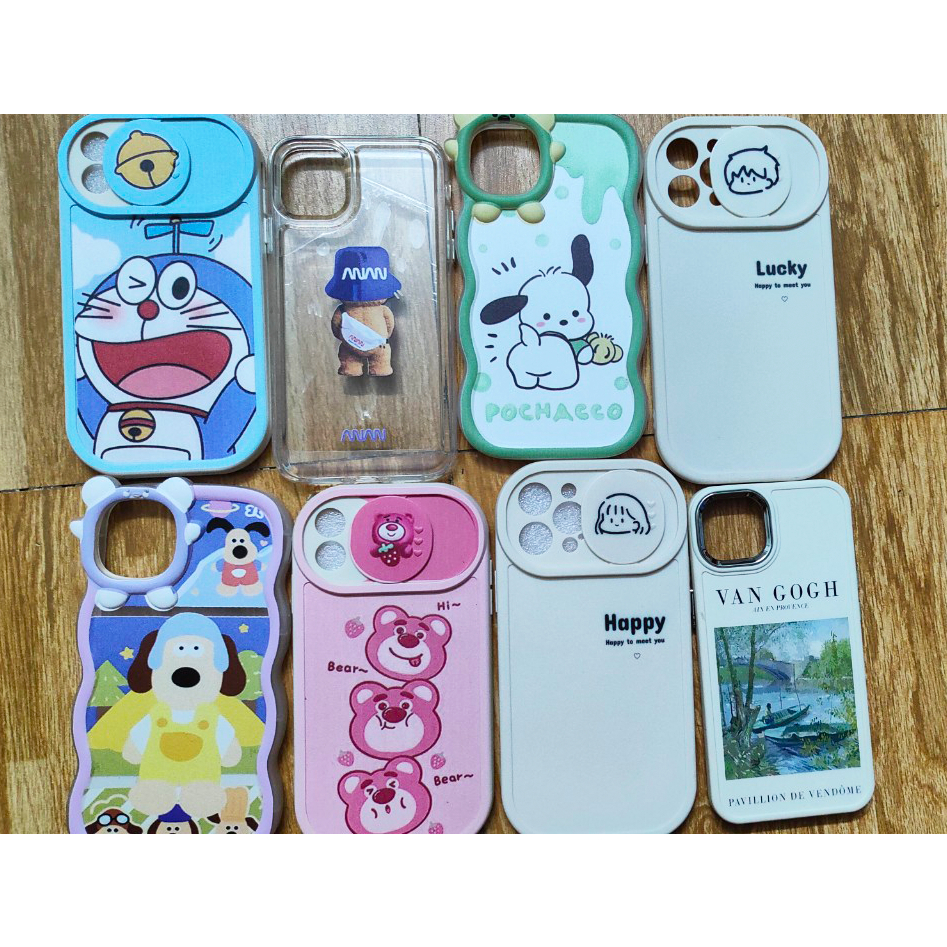 Ốp điện thoại iphone chống sốc camera viền đen cặp đôi khủng long úp vợt 14 13 12 pro Promax 6 7 8Plus X XR XSMAX