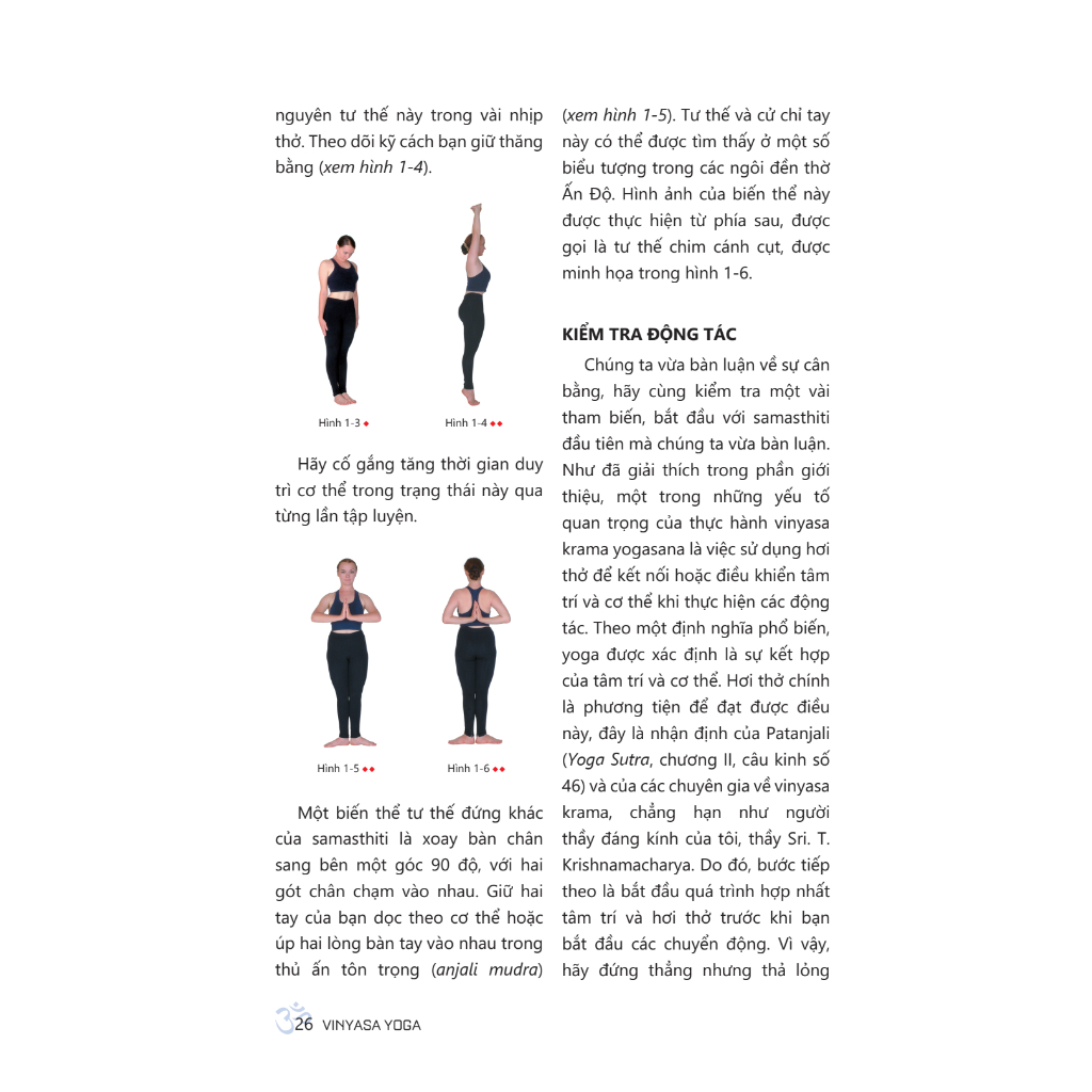 Sách Vinyasa yoga - Hợp nhất cơ thể và tâm trí bằng hơi thở