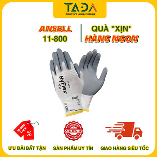 GĂNG TAY PHỦ NITRILE ANSELL 11-800