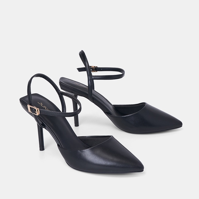 Giày Cao Gót Nữ 9cm Thời Trang JUNO Thanh Tối Giản CG09156