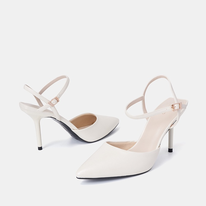 Giày Cao Gót Nữ 9cm Thời Trang JUNO Thanh Tối Giản CG09156