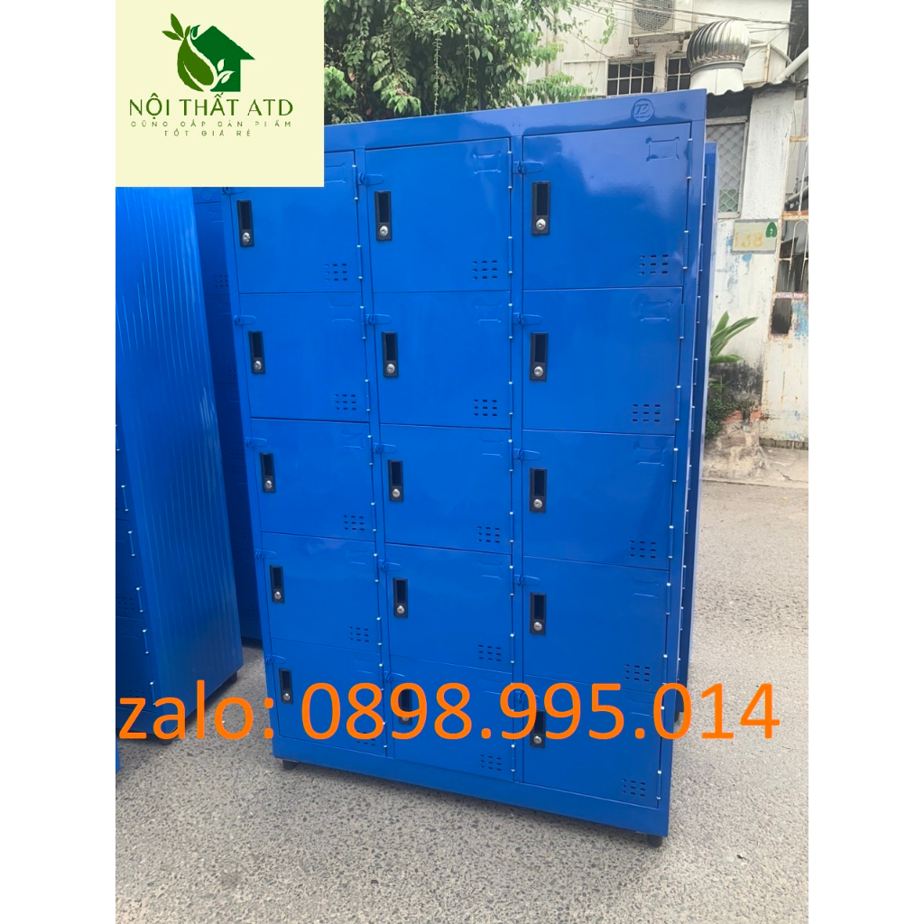 Tủ sắt locker 4,6,8,10,15 cánh ngăn có khóa đựng đồ nhân viên nhiều hộc khóa- tủ đựng hồ sơ văn phòng giá rẻ xưởng HCM