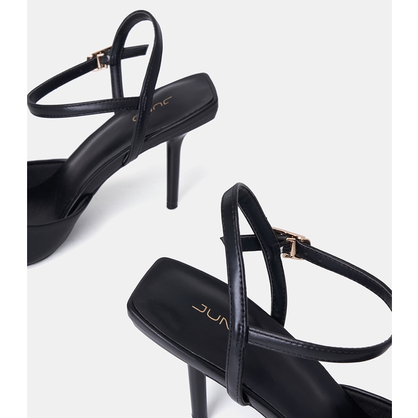 Giày Cao Gót Nữ 9cm Thời Trang JUNO Thanh Tối Giản CG09156