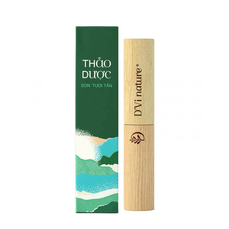 Son thảo dược D'Vi nature dùng trang điểm mỗi ngày và dưỡng môi | DVi nature