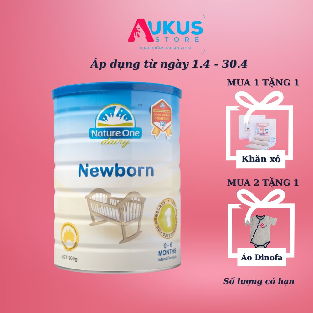 Sữa Bột Cho Bé NATURE ONE DAIRY NEWBORN Số 1 Hỗ Trợ Tăng Cân, Phát Triển Toàn Diện Cho Trẻ 0-6 Tháng