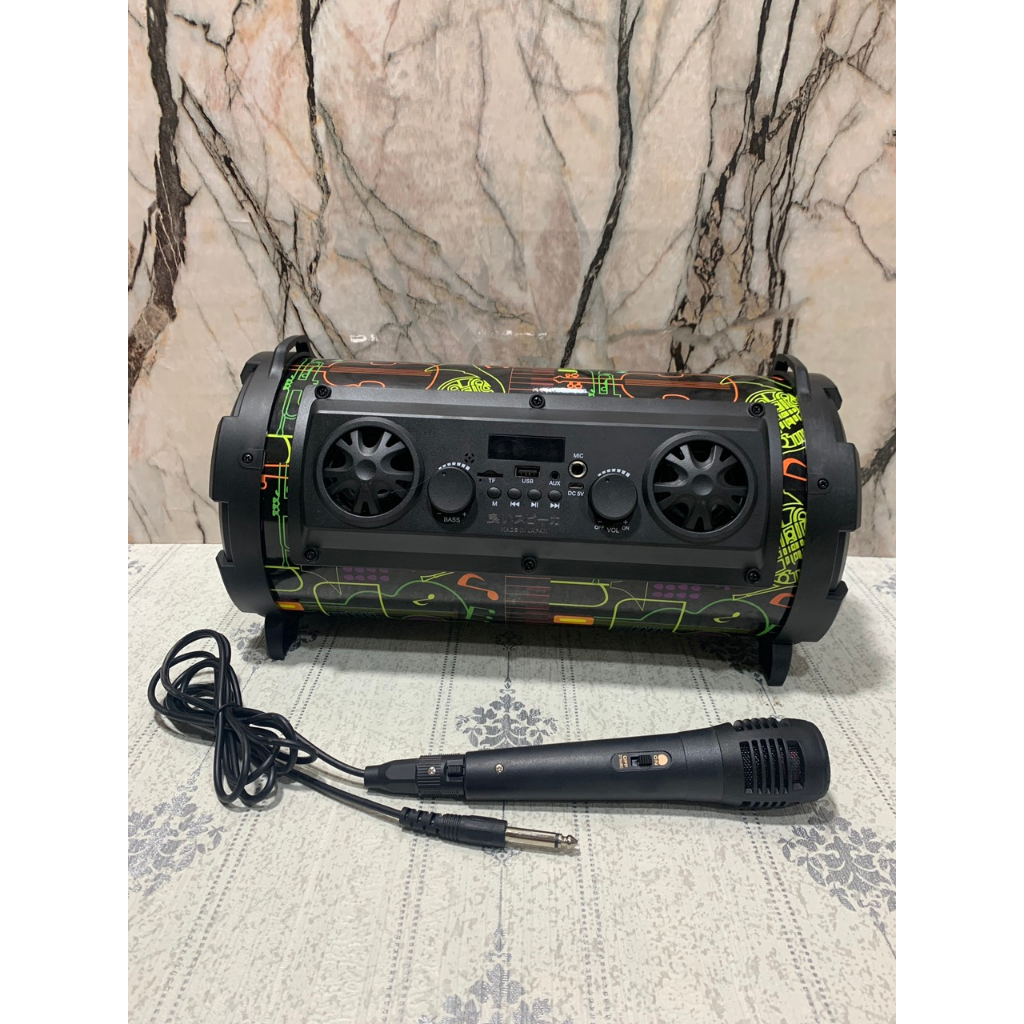 Loa karaoke blutooth siêu trầm di động N-S07 ( MADE IN JAPAN )